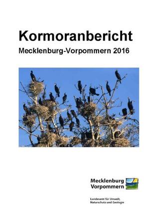 Titelblatt Kormoranbericht Mecklenburg-Vorpommern 2016