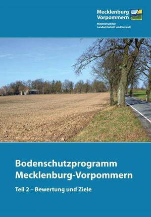 Titel des Bodenschutzprogramms Mecklenburg-Vorpommern