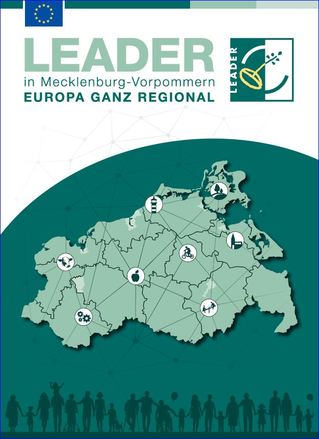 Titelblatt Europa ganz regional - LEADER in Mecklenburg-Vorpommern