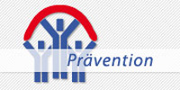 Logo Prävention mit Schriftzug "Prävention" 