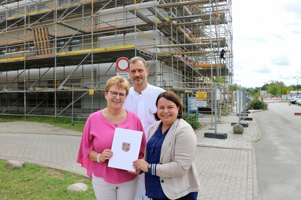 GF Gudrun Kappich, Chefarzt Dr. med. Sascha Alexander Pietruschka und Stefanie Drese.