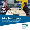 Gleichstellungsministerin Jacqueline Bernhardt (rechts) und Dörthe Graner-Helmecke. @JM