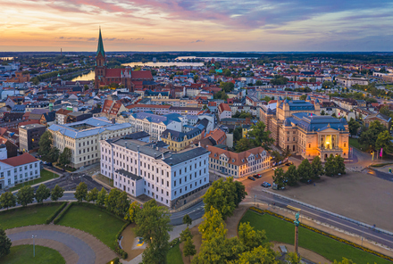 Das Residenzensemble der Landeshauptstadt Schwerin ist Welterbe. Foto: Timm Allrich