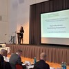 Verbraucherschutzministerin Jacqueline Bernhardt auf der Regionalkonferenz der norddeutschen Wohnungsunternehmen in Güstrow.