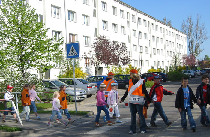 Schülerlotsen in Schwerin